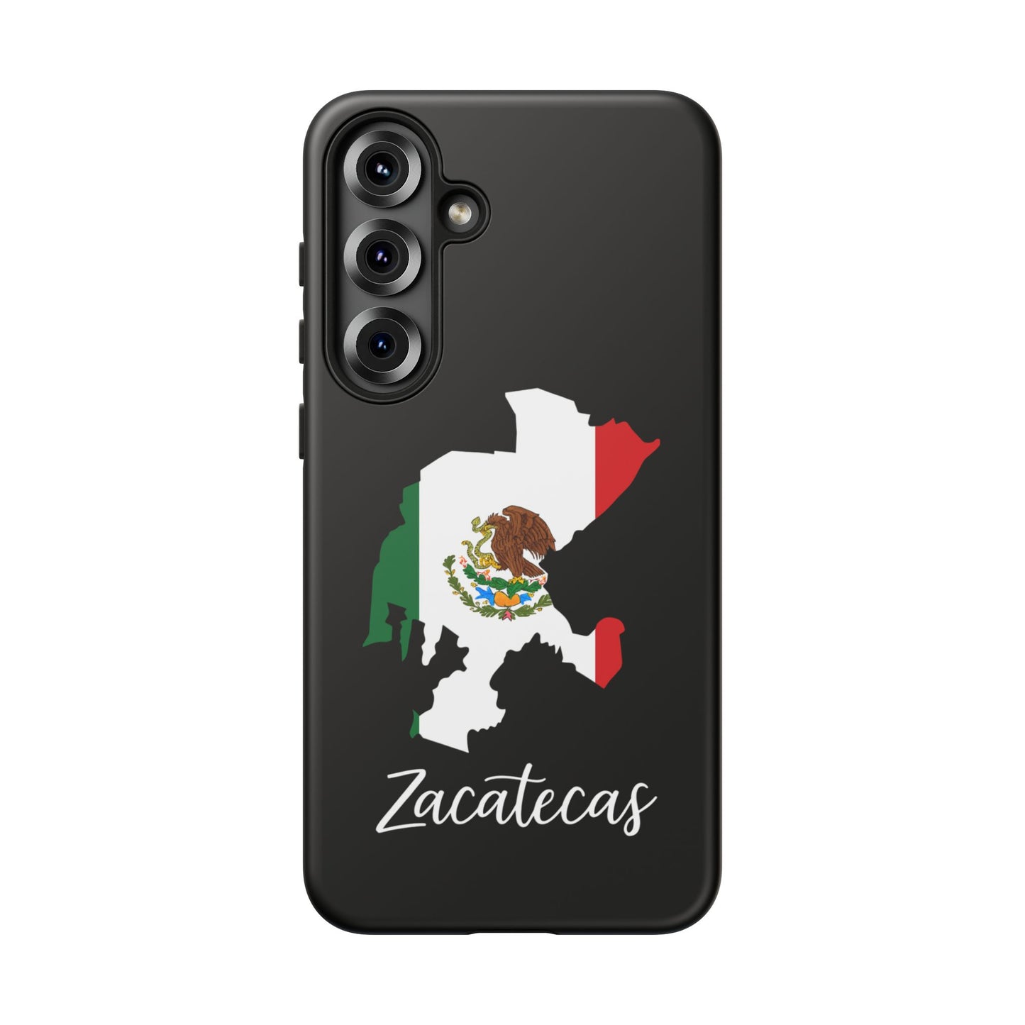 Zacatecas Mexico Flag Map Phone Case | Mexican American Pride Tough Case for iPhone & Samsung
