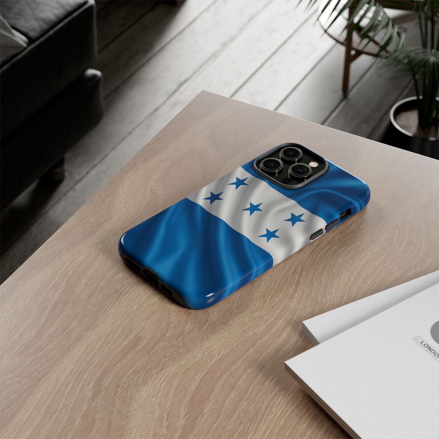 Honduras Flag Phone Case | Honduran Pride Blue & White Flag iPhone & Samsung Tough Protective Case