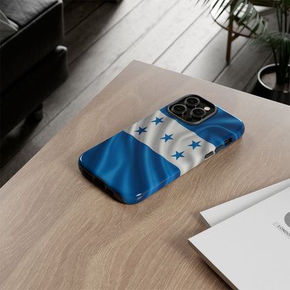 Honduras Flag Phone Case | Honduran Pride Blue & White Flag iPhone & Samsung Tough Protective Case