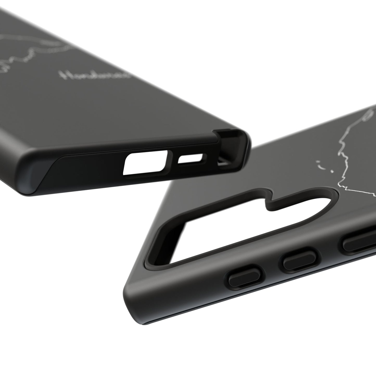 Honduras Outline Phone Case – Minimal Country Map Tough Case (iPhone, Samsung, Pixel)