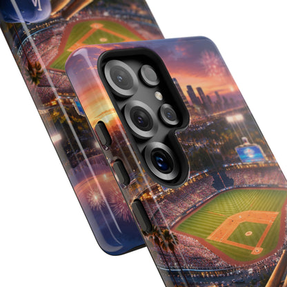 Baseball Sunset Stadium Phone Case LA Game Day Sports Aesthetic Case