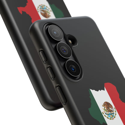 Durango Mexico Flag Map Phone Case | Mexican American Pride Tough Case for iPhone & Samsung