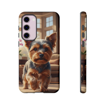 Yorkshire Terrier Phone Case – Cute Yorkie Puppy Tough Case (iPhone, Samsung, Pixel)