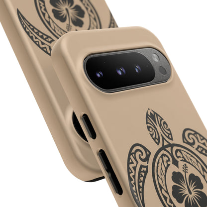 Polynesian Turtle Phone Case | Hawaiian Beach Tough Cover