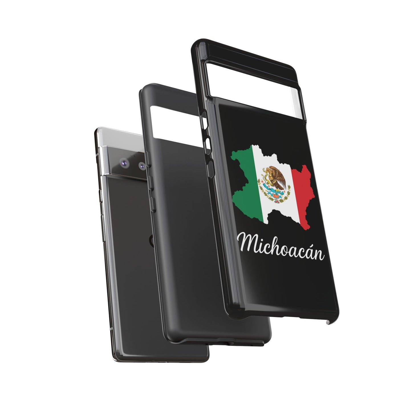 Michoacán Mexico Flag Map Phone Case | Mexican American Pride Tough Case for iPhone & Samsung