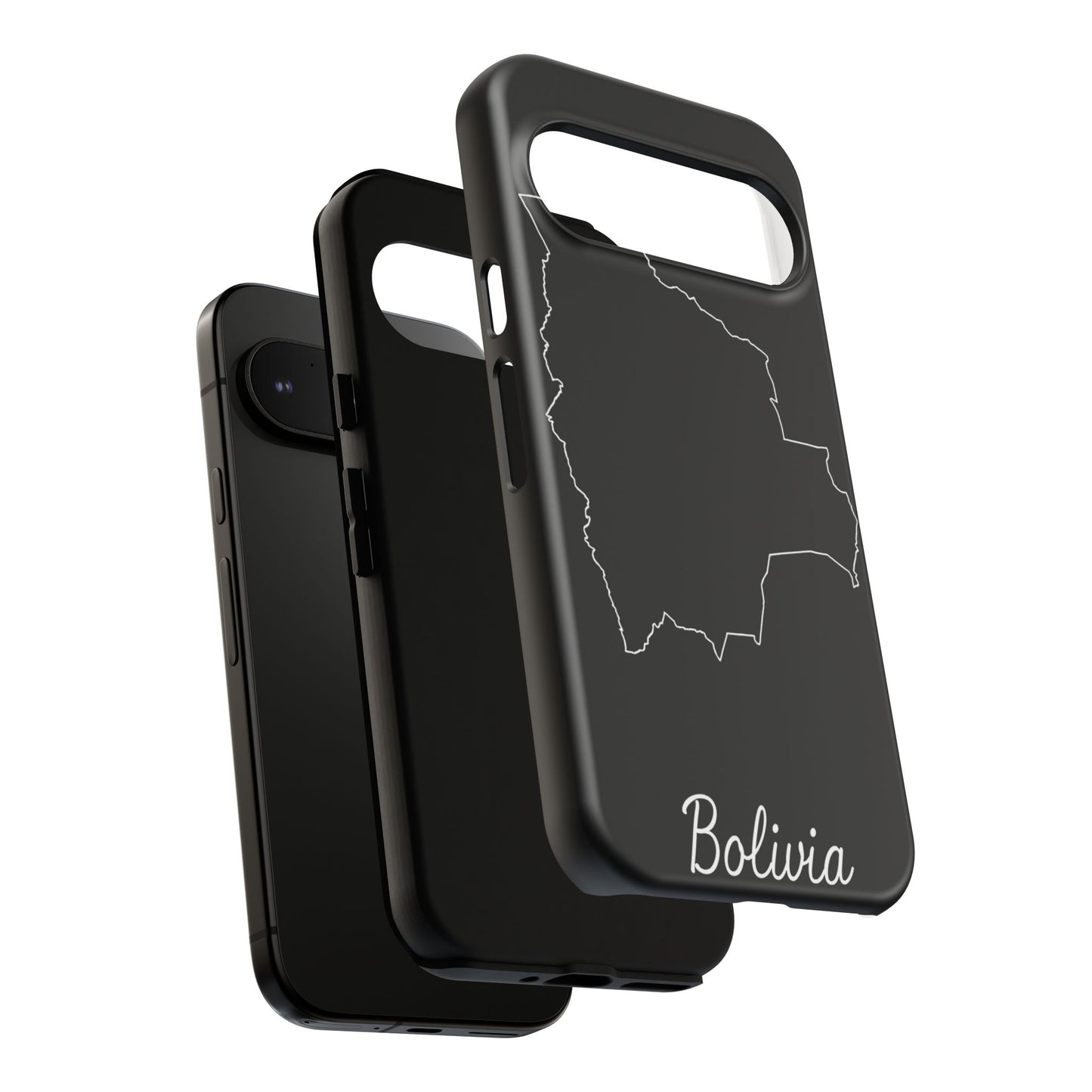 Bolivia Outline Phone Case – Minimal Country Map Tough Cover