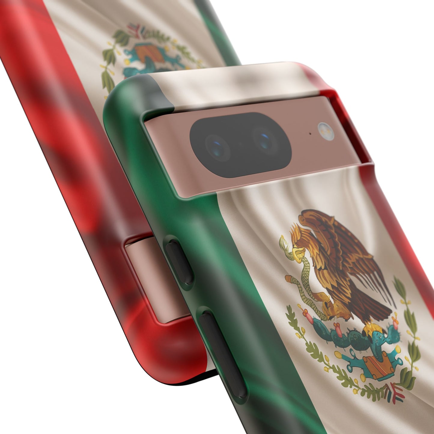 Mexico Flag Phone Case | Mexican Pride iPhone & Samsung Case | Tricolor Aesthetic Tough Protective Cover