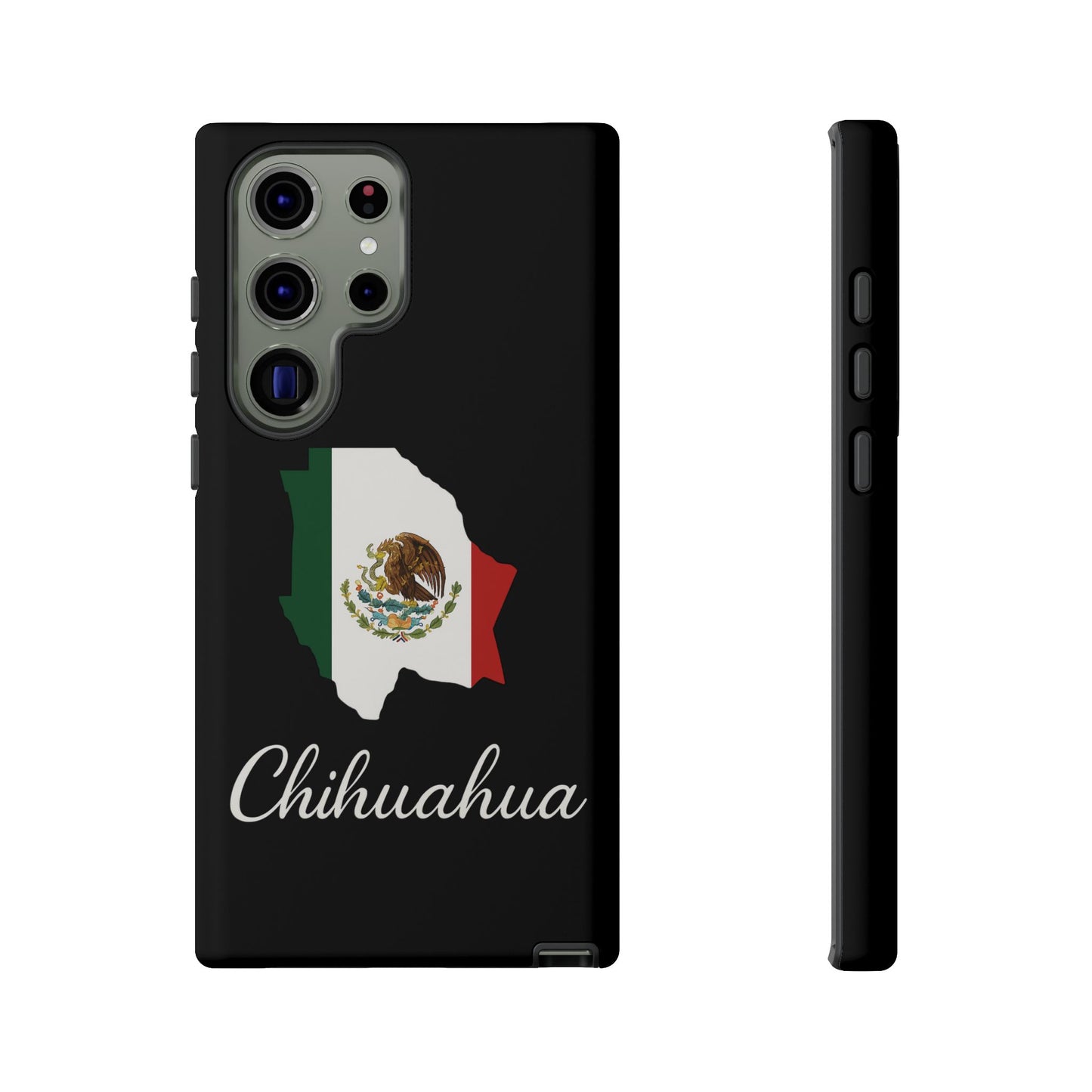 Chihuahua Mexico Flag Map Phone Case | Mexican American Pride Tough Case for iPhone & Samsung