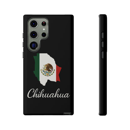Chihuahua Mexico Flag Map Phone Case | Mexican American Pride Tough Case for iPhone & Samsung
