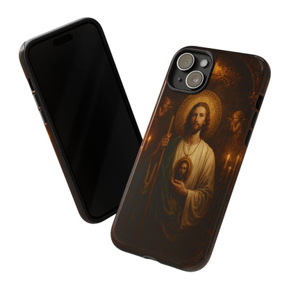 San Judas Phone Case Saint Jude Catholic Saint Religious Art Portrait Tough