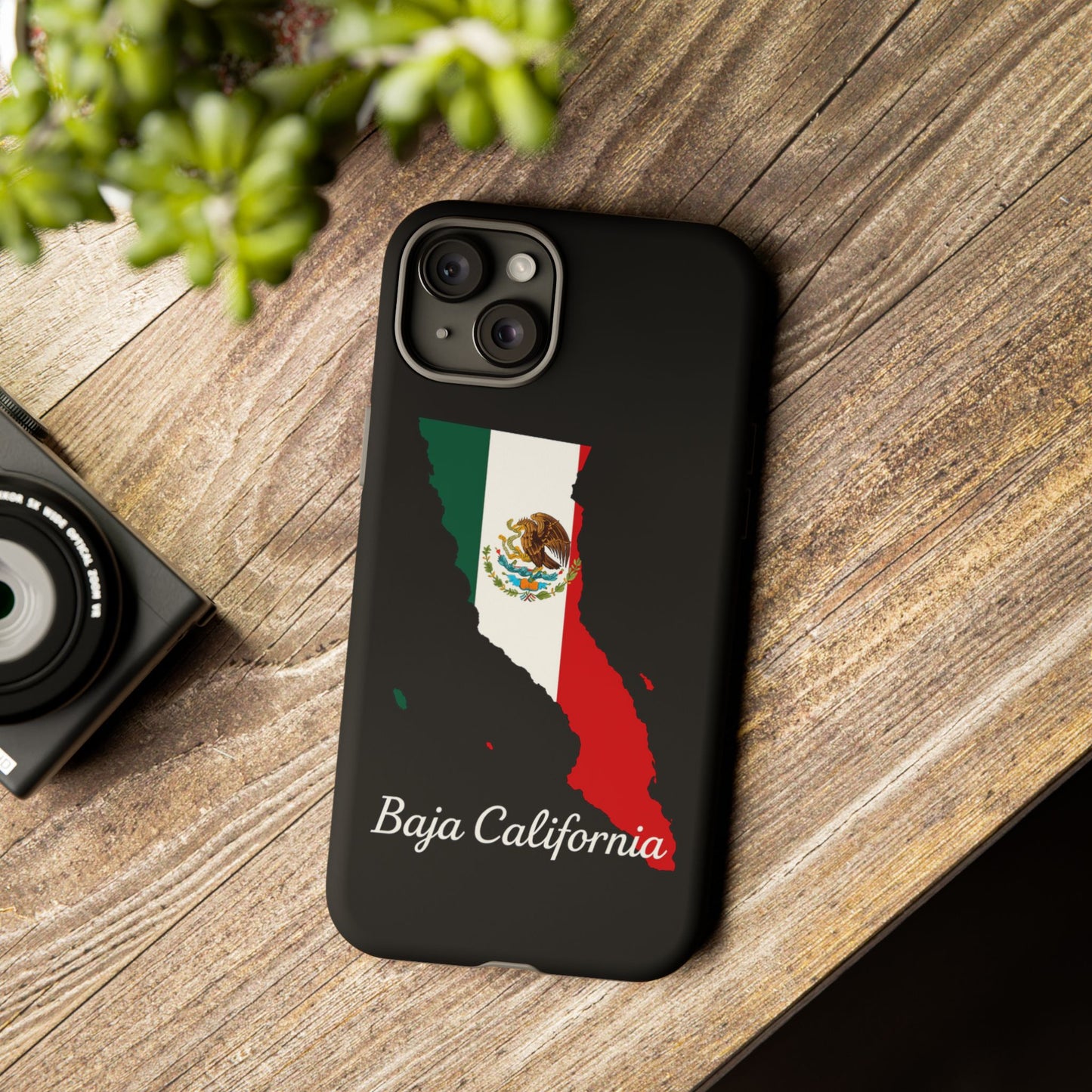 Baja California Mexico Flag Map Phone Case | Mexican American Pride Tough Case for iPhone & Samsung