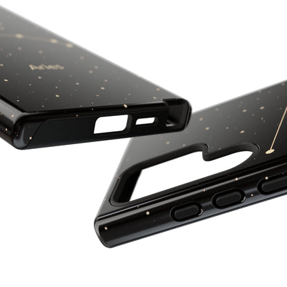 Aries Zodiac Constellation Phone Case – Luxe Gold Celestial Cover