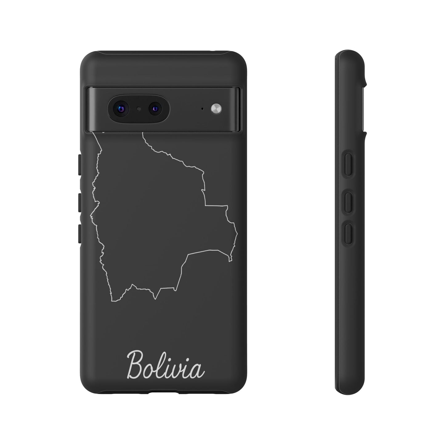 Bolivia Outline Phone Case – Minimal Country Map Tough Cover