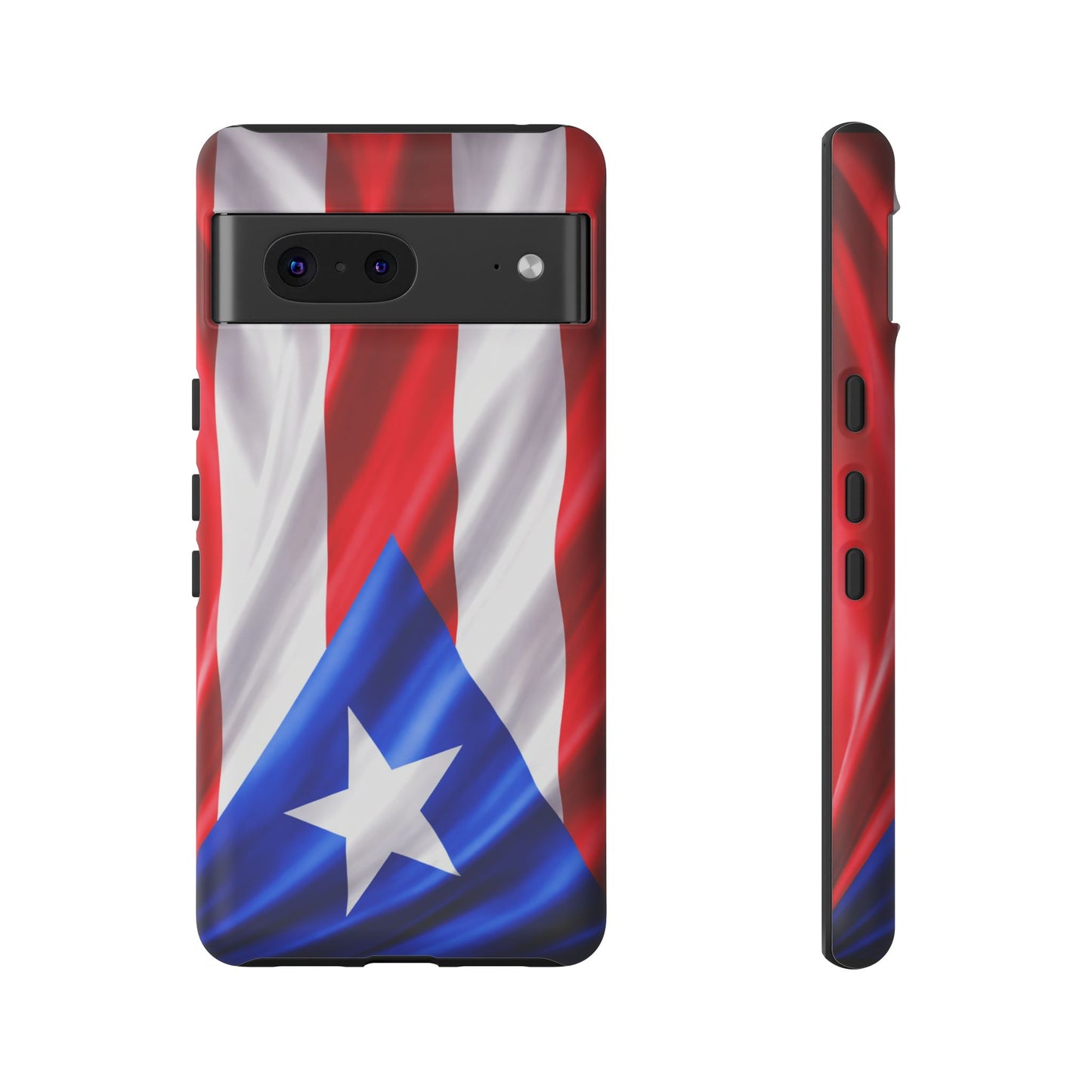 Puerto Rico Flag Phone Case | Boricua Pride Tough Case | Puerto Rican Flag Protective Cover for iPhone & Samsung