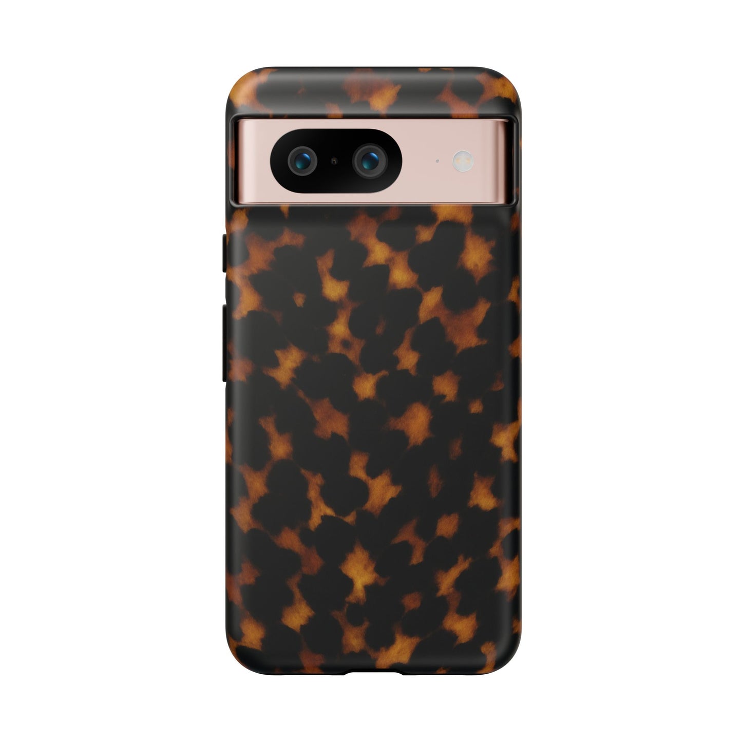 Tortoiseshell Phone Case – Brown Leopard Pattern Luxury Tough Protective Case