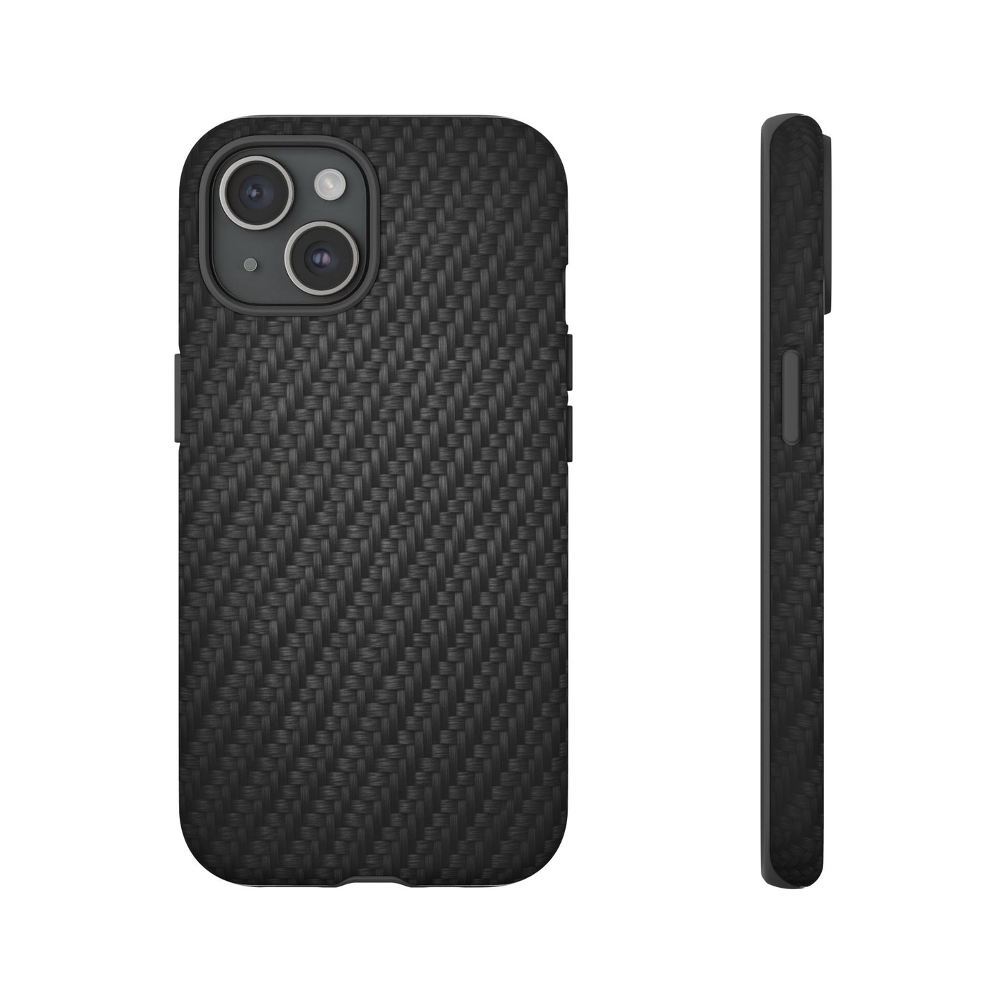 Carbon Fiber Inspired Phone Case – Rugged Slim Protective Tech Case for iPhone & Samsung