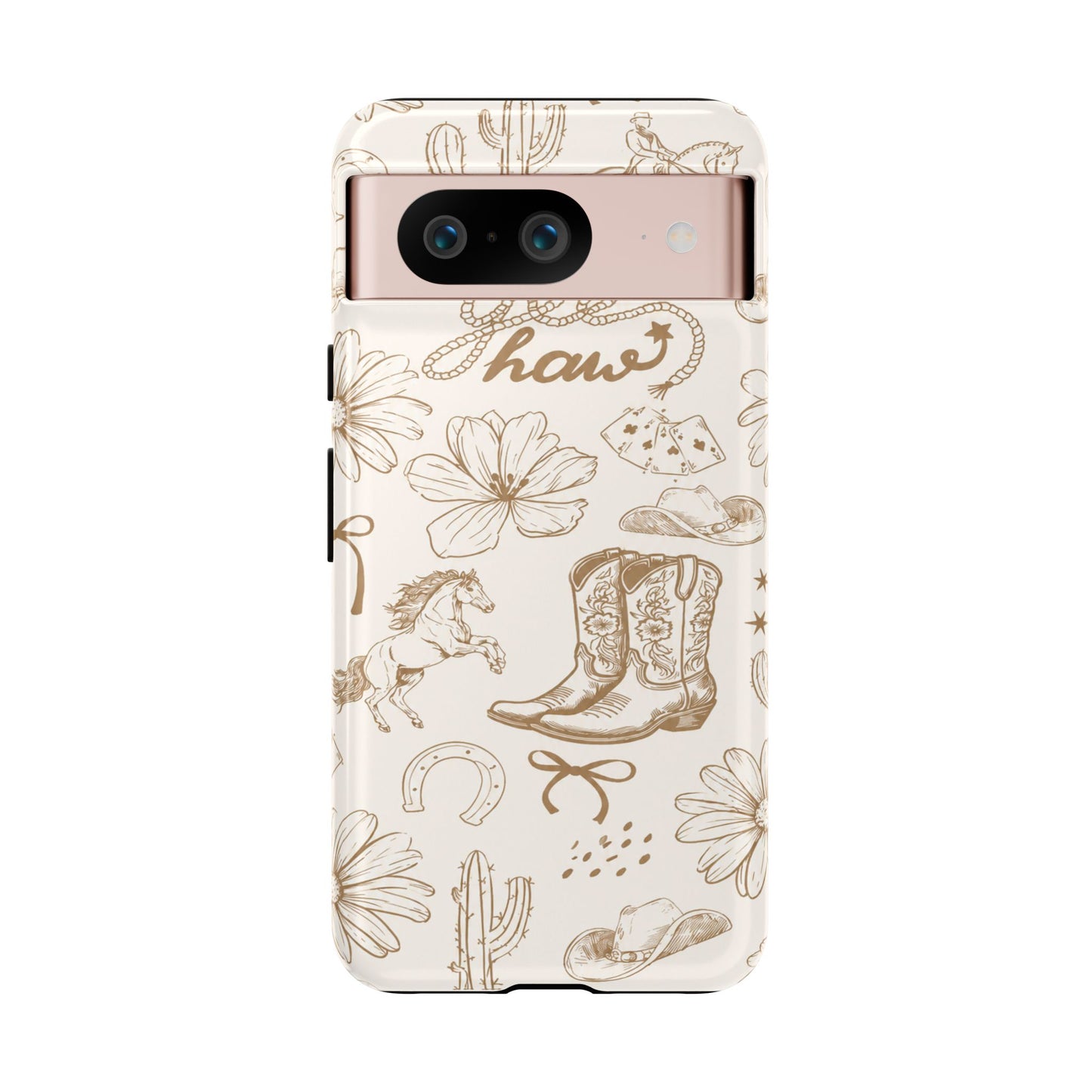 Western Cowgirl Phone Case for iPhone Samsung Galaxy Pixel Tough Case