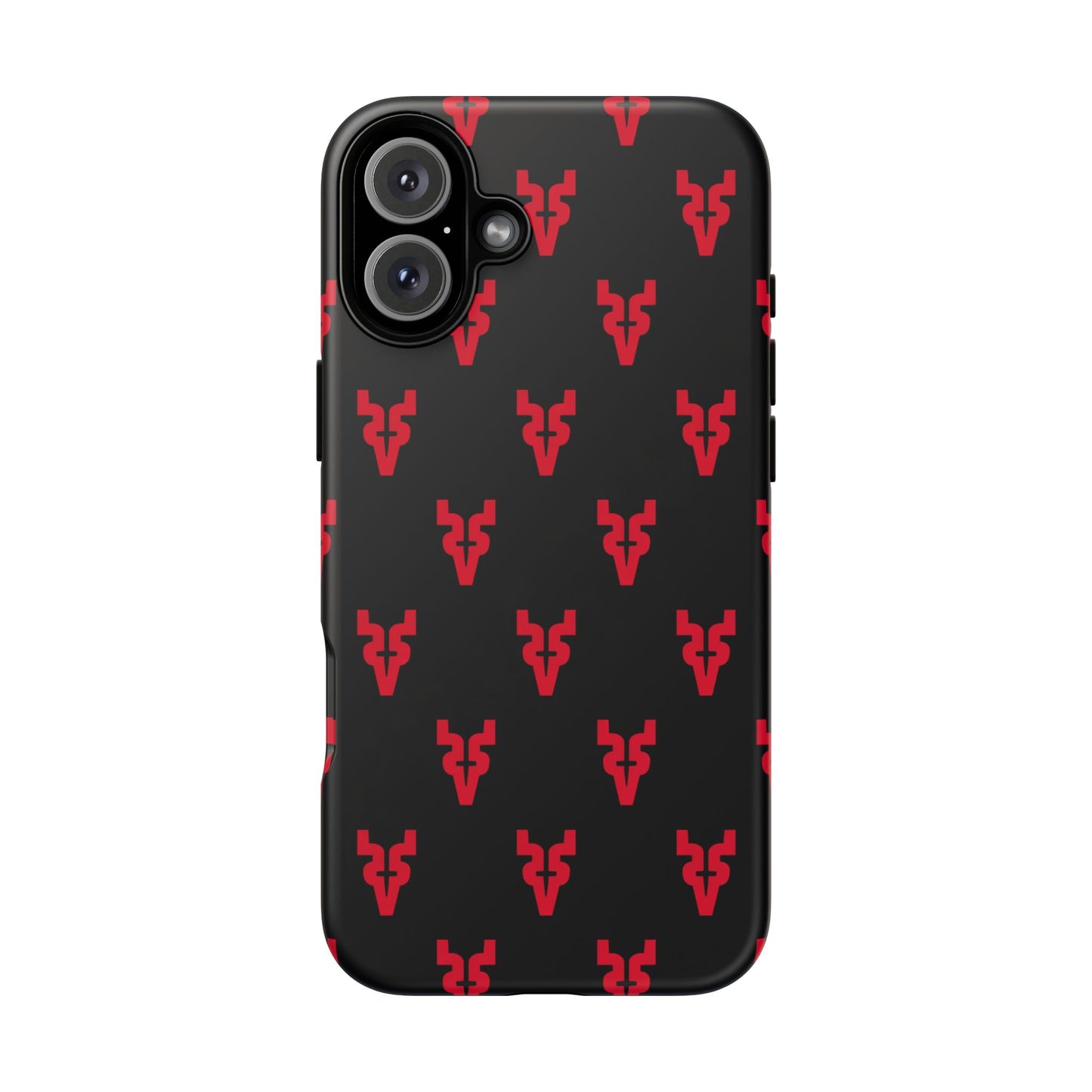 Mazatlán Bull Phone Case – Black Red Streetwear Tough Shockproof Cover