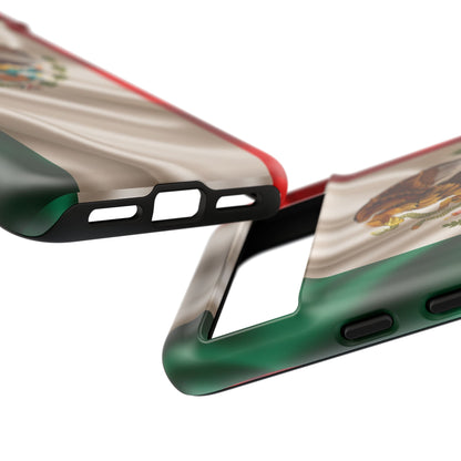 Mexico Flag Phone Case | Mexican Pride iPhone & Samsung Case | Tricolor Aesthetic Tough Protective Cover