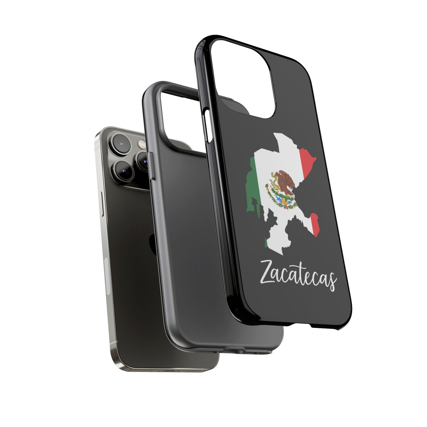 Zacatecas Mexico Flag Map Phone Case | Mexican American Pride Tough Case for iPhone & Samsung