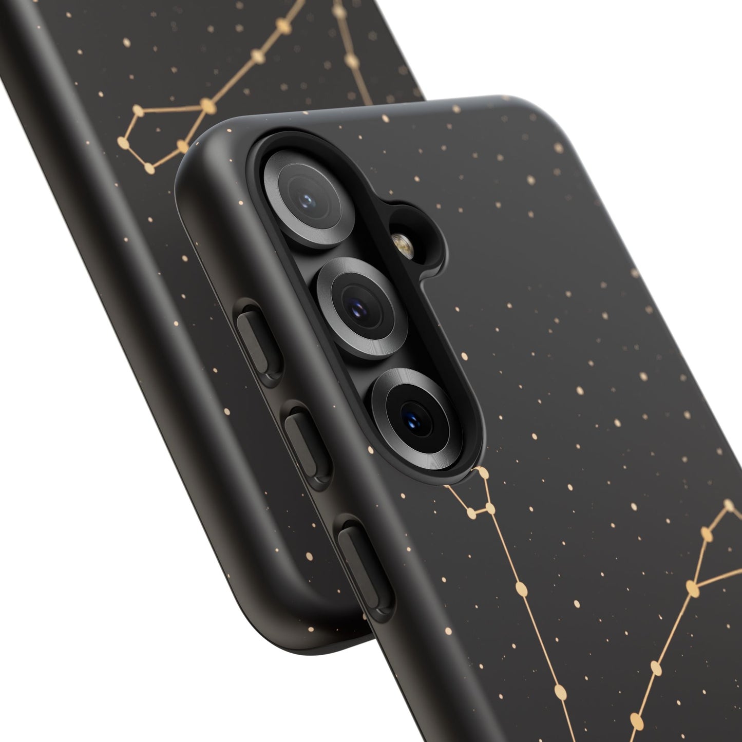Pisces Zodiac Constellation Phone Case – Luxe Gold Celestial Cover
