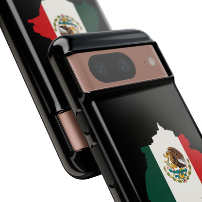 Aguascalientes Mexico Flag Map Phone Case | Mexican American Pride Tough Case for iPhone & Samsung