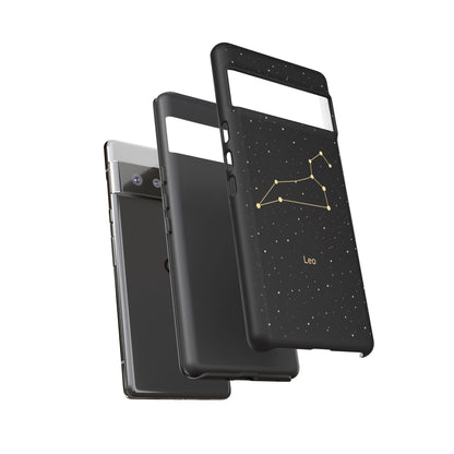 Leo Zodiac Constellation Phone Case – Luxe Gold Celestial Cover