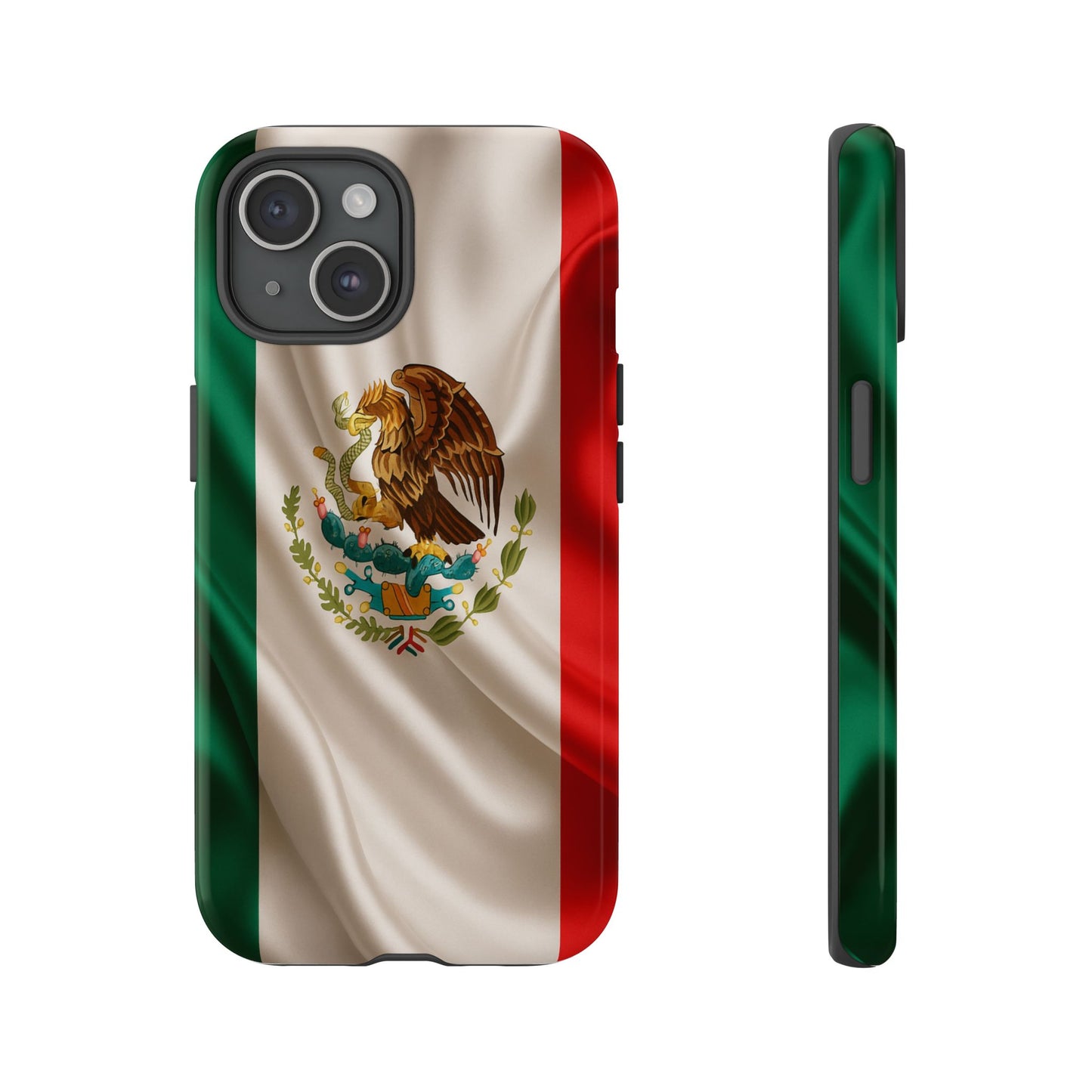 Mexico Flag Phone Case | Mexican Pride iPhone & Samsung Case | Tricolor Aesthetic Tough Protective Cover