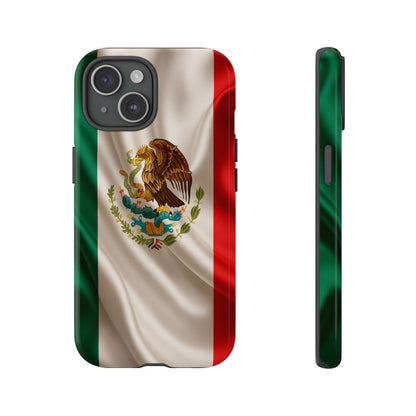 Mexico Flag Phone Case | Mexican Pride iPhone & Samsung Case | Tricolor Aesthetic Tough Protective Cover