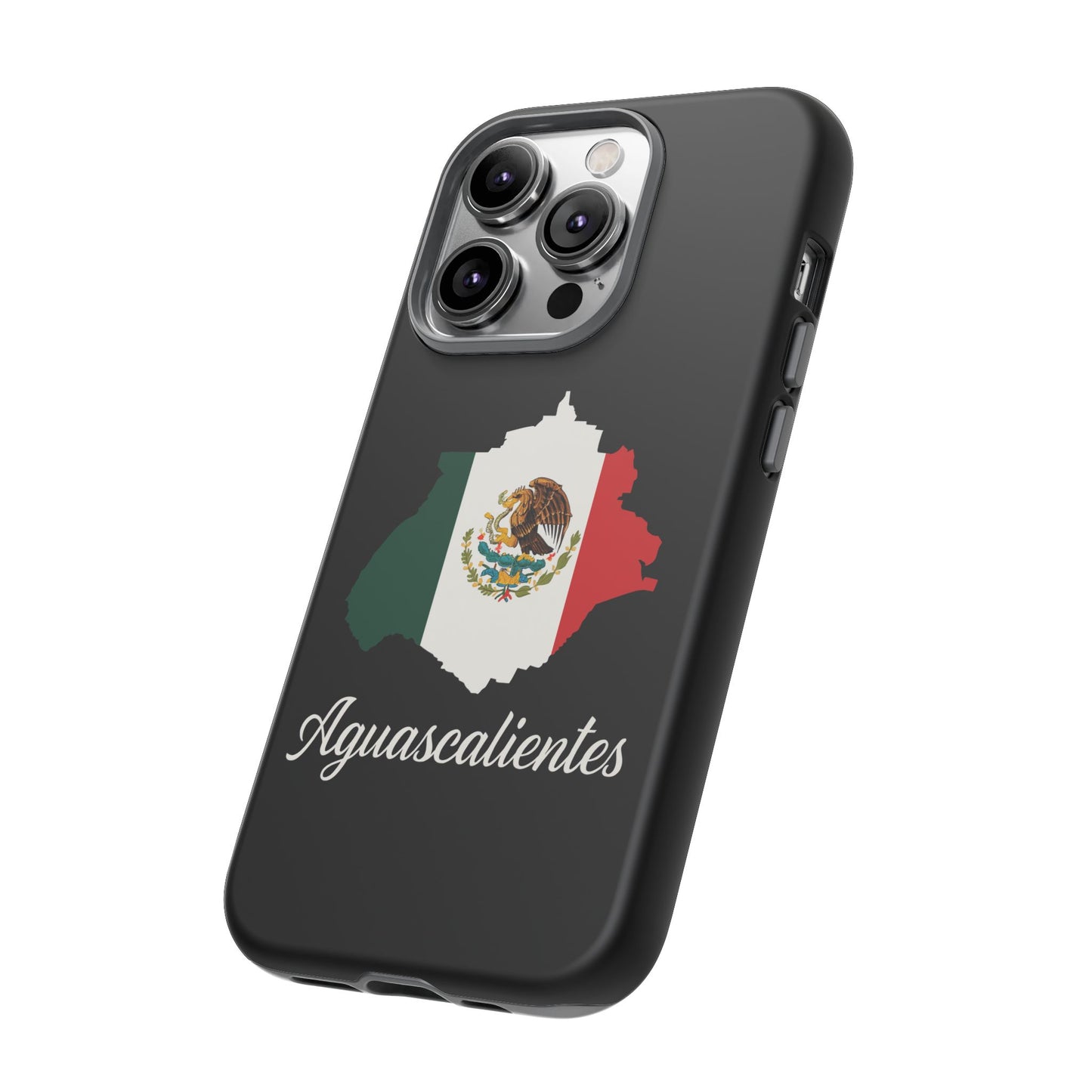Aguascalientes Mexico Flag Map Phone Case | Mexican American Pride Tough Case for iPhone & Samsung
