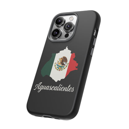 Aguascalientes Mexico Flag Map Phone Case | Mexican American Pride Tough Case for iPhone & Samsung