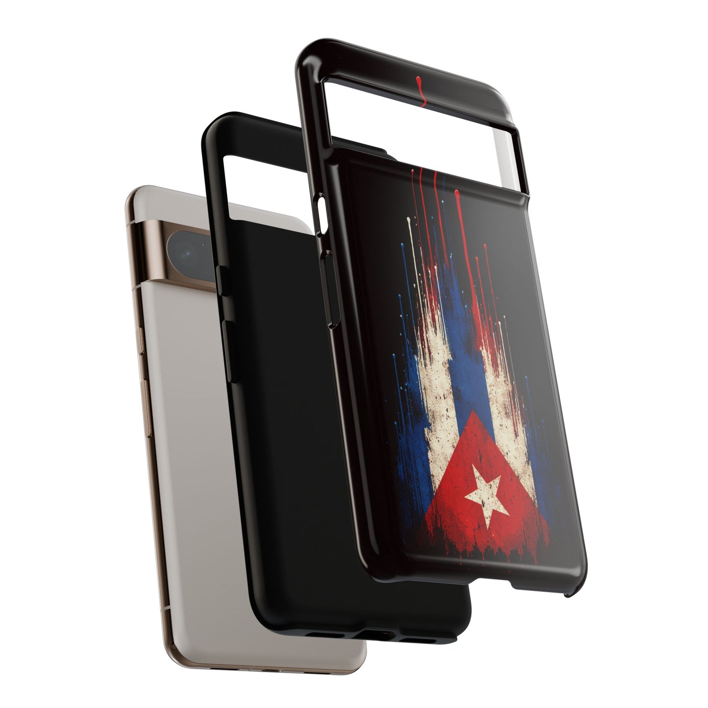 Cuban Flag Phone Case | Cuba Flag Tough Case | Patriotic Cuban Pride iPhone Samsung Protective Cover