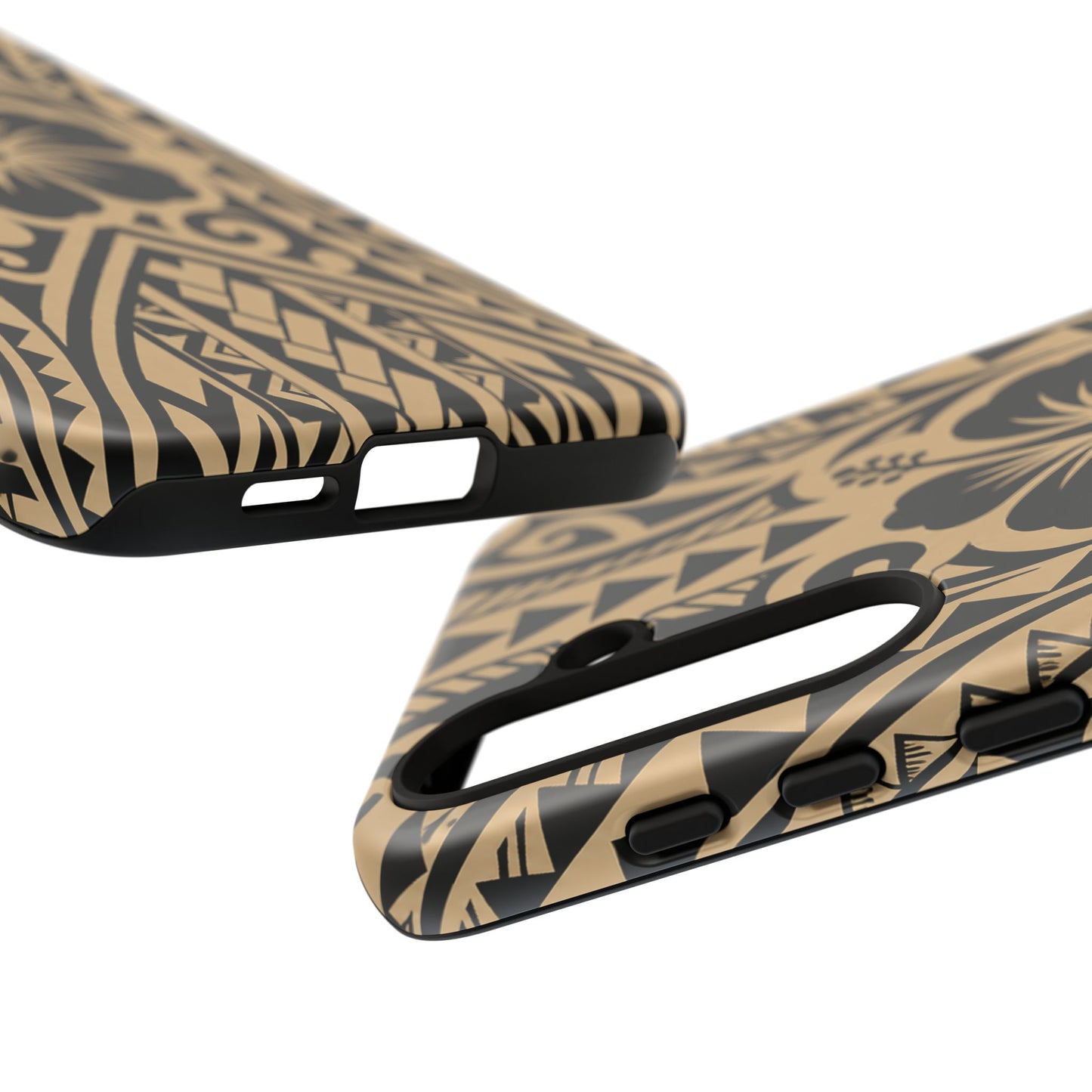Polynesian Tribal Hawaiin Hibiscus Phone Case for iPhone Samsung Galaxy