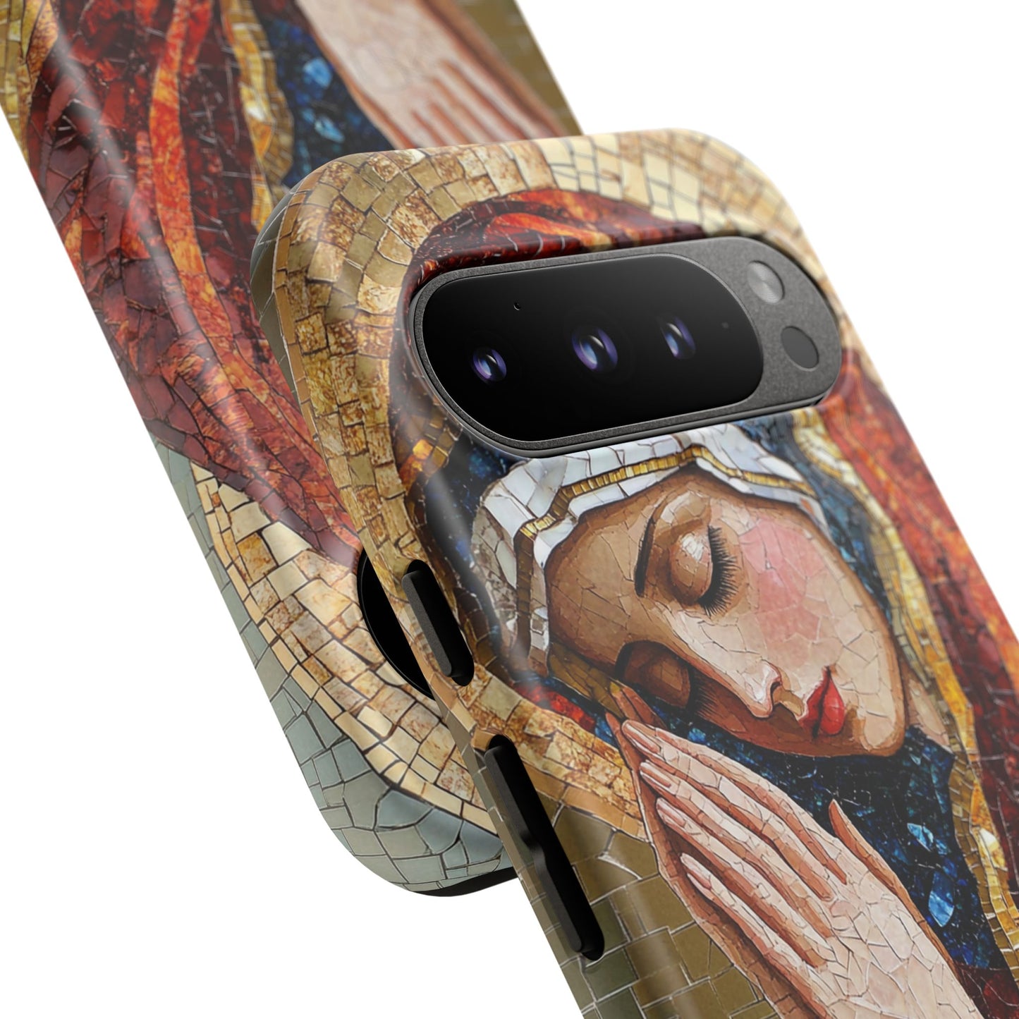 Virgin Mary Phone Case, Catholic Phone Case, Christian Aesthetic Case, Religious iPhone Case, Saint Art Case, Faith Gift