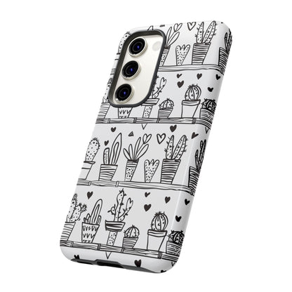Cactus Succulent Phone Case Cute Plant Aesthetic iPhone Samsung Cover