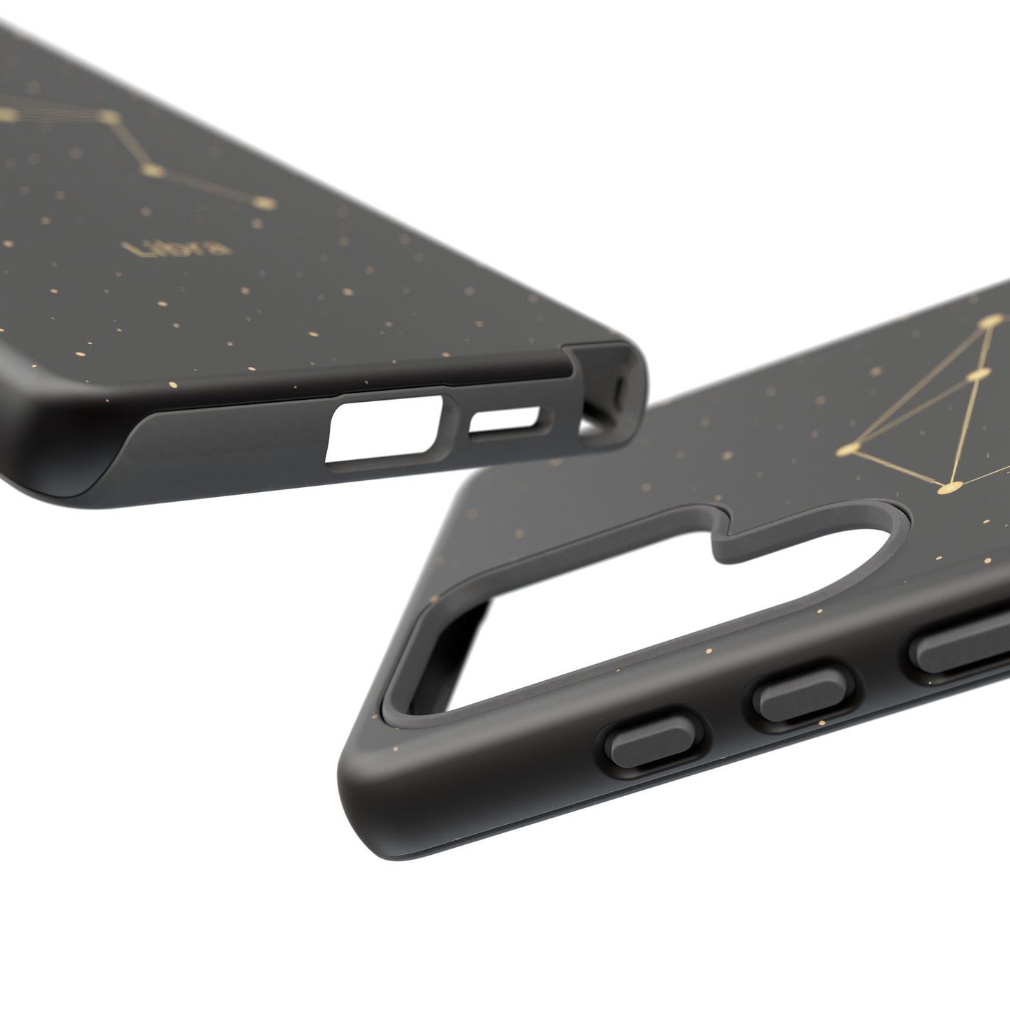 Libra Zodiac Constellation Phone Case – Luxe Gold Celestial Cover