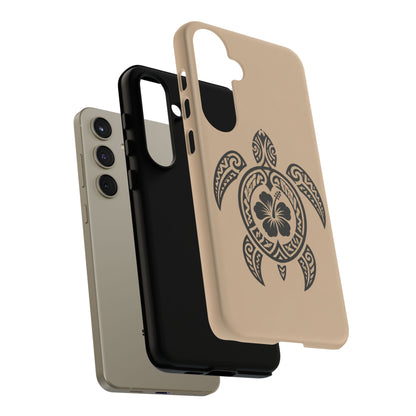 Polynesian Turtle Phone Case | Hawaiian Beach Tough Cover