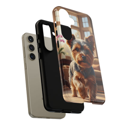 Yorkshire Terrier Phone Case – Cute Yorkie Puppy Tough Case (iPhone, Samsung, Pixel)