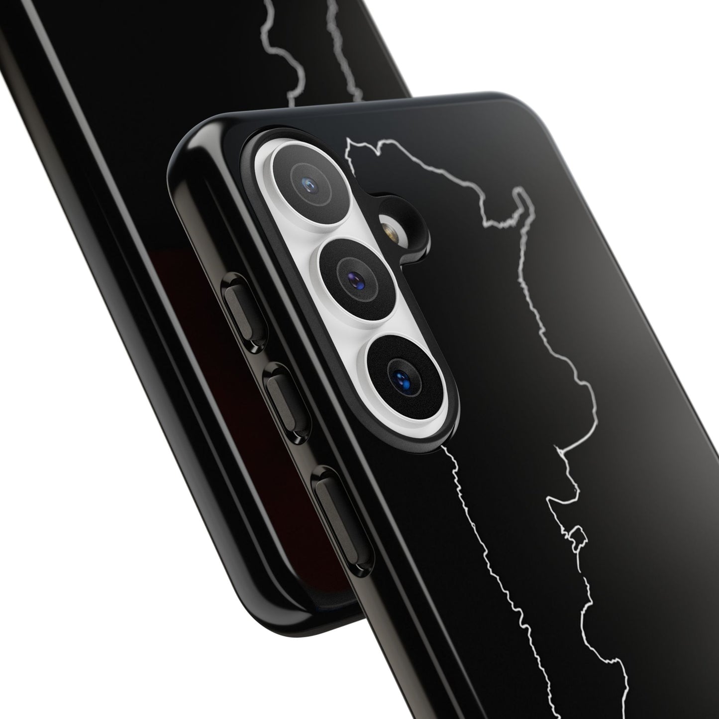 Argentina Outline Phone Case – Minimal Country Map Tough Case (iPhone, Samsung, Pixel)