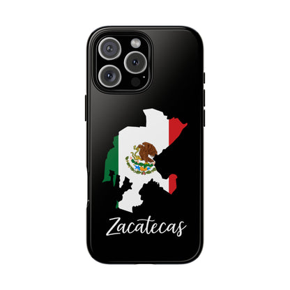 Zacatecas Mexico Flag Map Phone Case | Mexican American Pride Tough Case for iPhone & Samsung