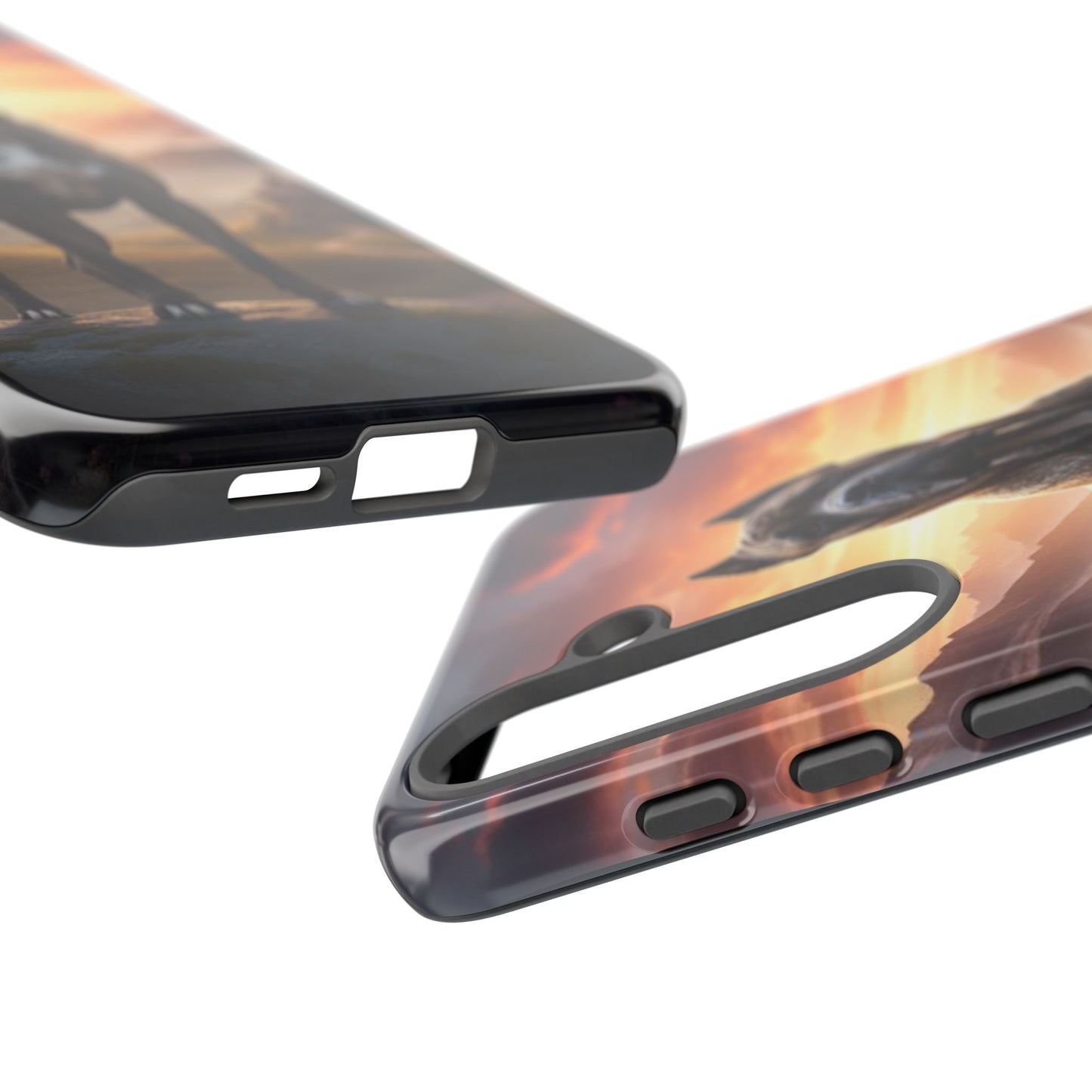 Cane Corso Phone Case – Guard Dog Sunset Tough Case (iPhone, Samsung, Pixel) | Dog Lover Gift