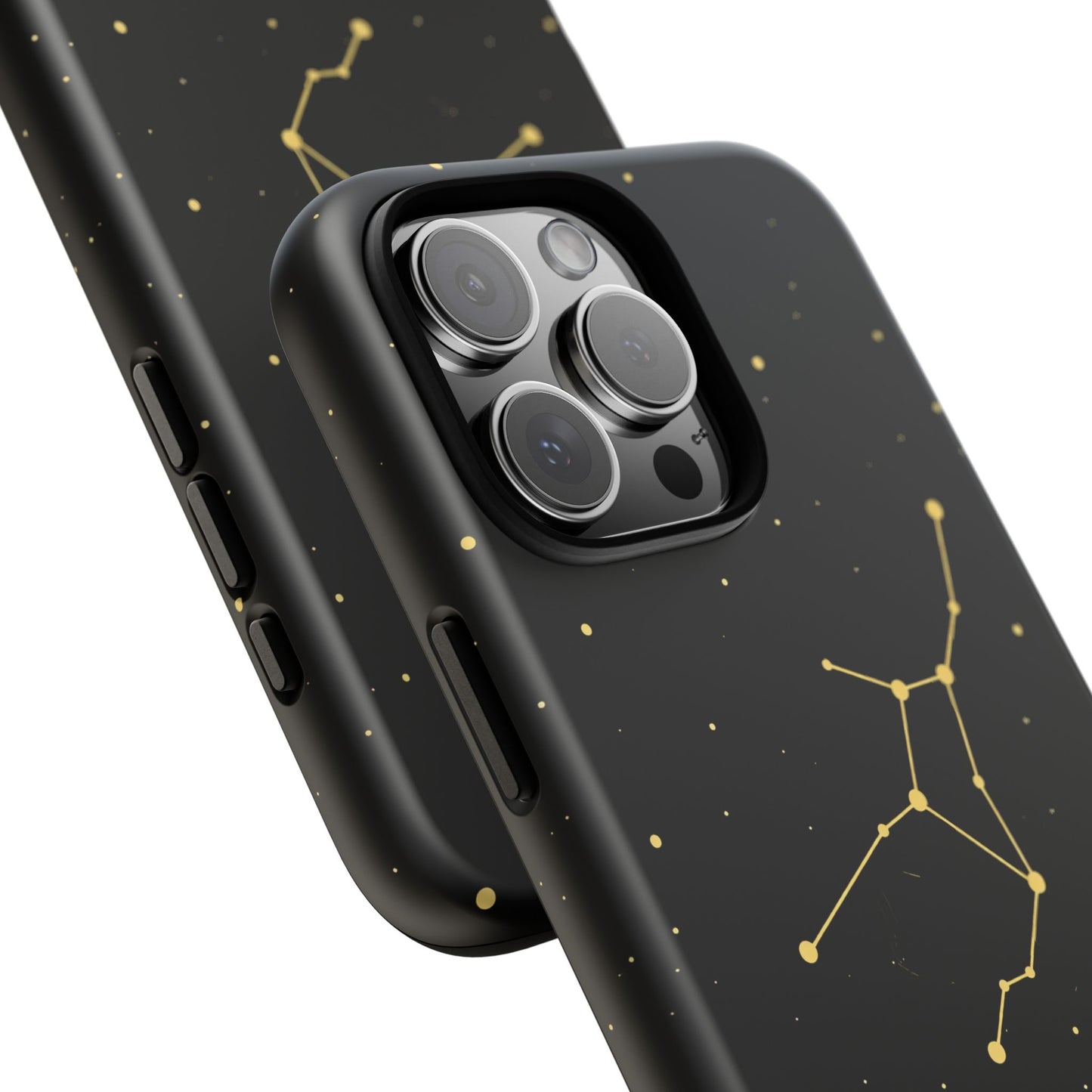 Virgo Zodiac Constellation Phone Case – Luxe Gold Celestial Cover