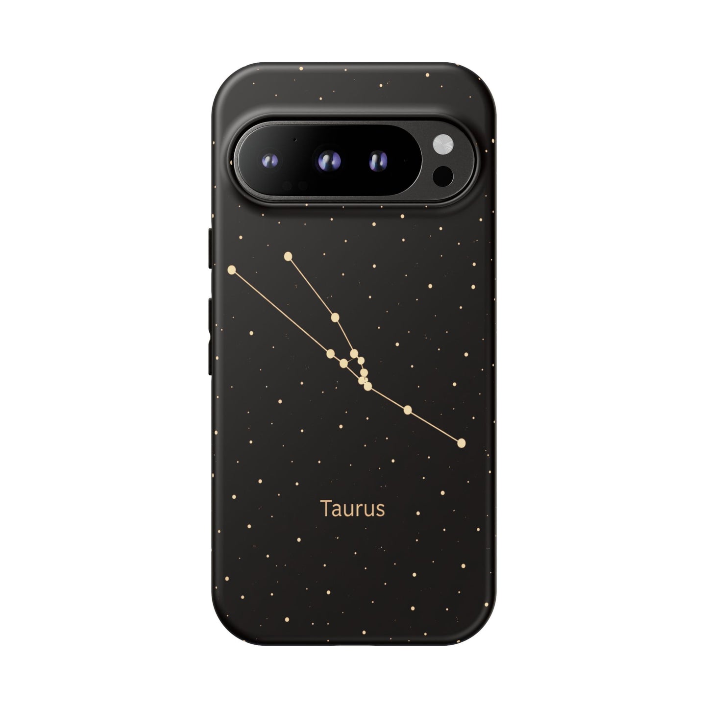 Taurus Zodiac Constellation Phone Case – Luxe Gold Celestial Cover