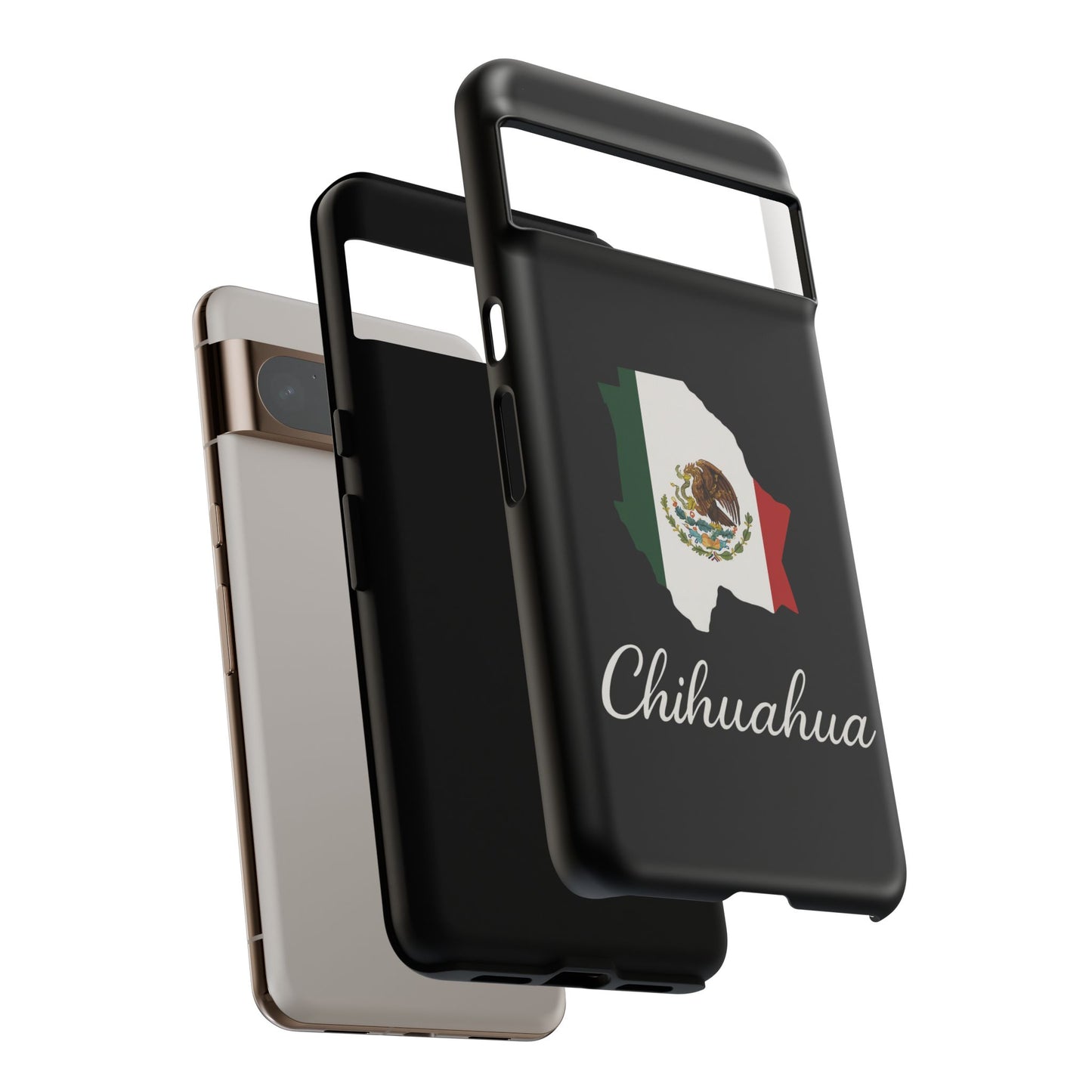 Chihuahua Mexico Flag Map Phone Case | Mexican American Pride Tough Case for iPhone & Samsung