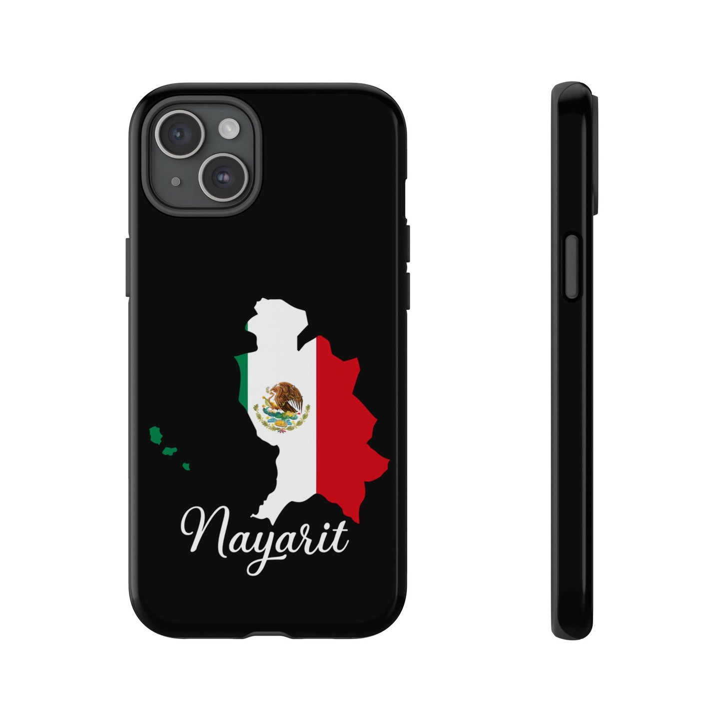 Nayarit Mexico Flag Map Phone Case | Mexican American Pride Tough Case for iPhone & Samsung