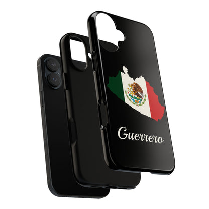 Guerrero Mexico Flag Map Phone Case | Mexican American Pride Tough Case for iPhone & Samsung