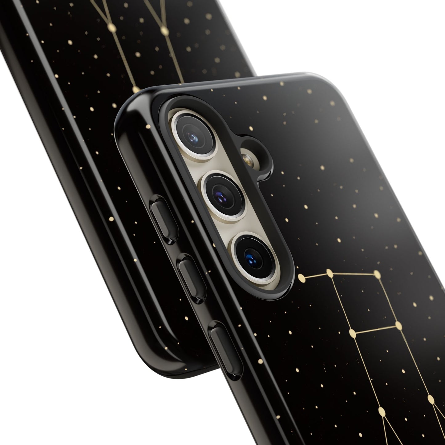 Gemini Zodiac Constellation Phone Case – Luxe Gold Celestial Cover