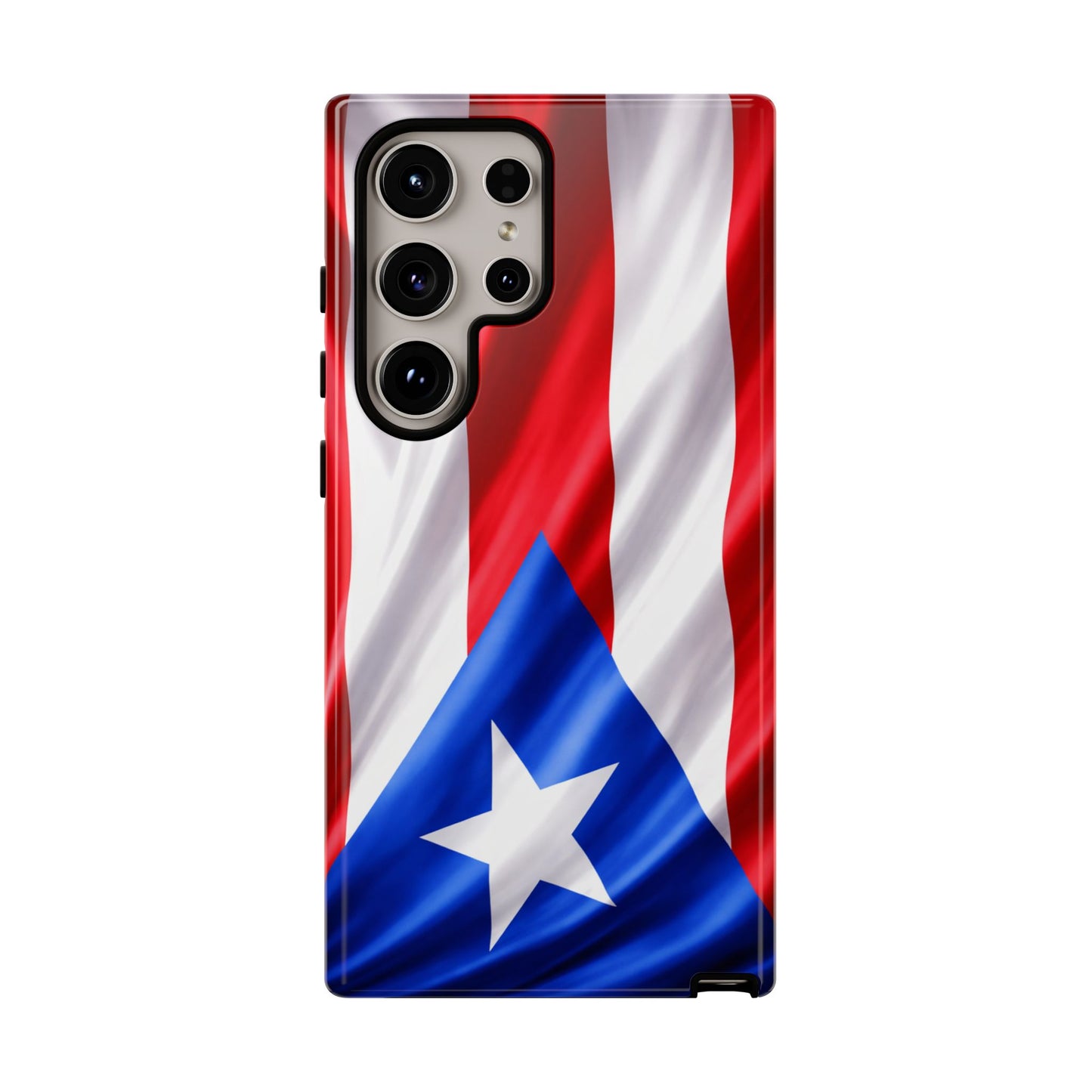 Puerto Rico Flag Phone Case | Boricua Pride Tough Case | Puerto Rican Flag Protective Cover for iPhone & Samsung