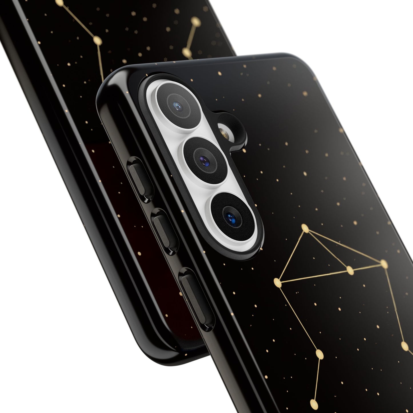 Libra Zodiac Constellation Phone Case – Luxe Gold Celestial Cover