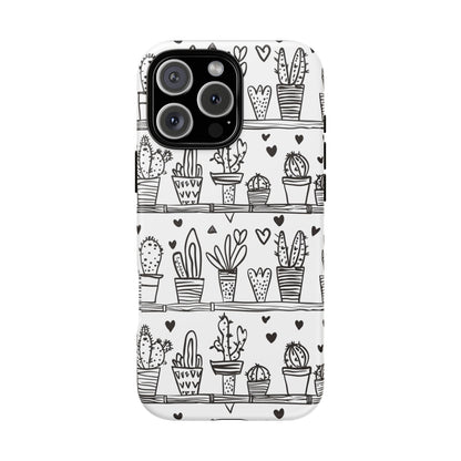Cactus Succulent Phone Case Cute Plant Aesthetic iPhone Samsung Cover